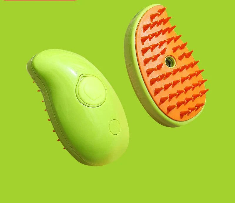 Electric Cat Steam Brush β 3-in-1 Pet Grooming Comb with Water Spray for Cats and Dogs, USB Rechargeable