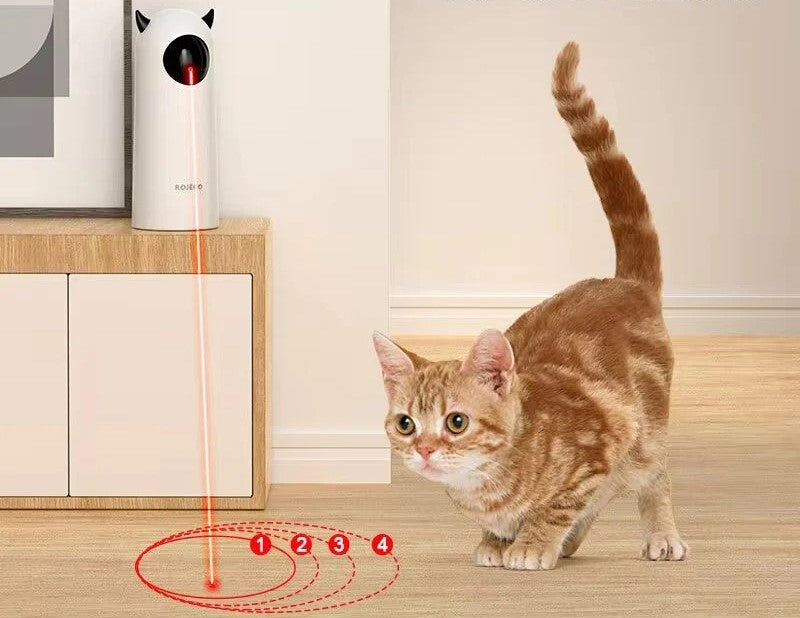 Automatic Cat Toy – Interactive Smart LED Laser