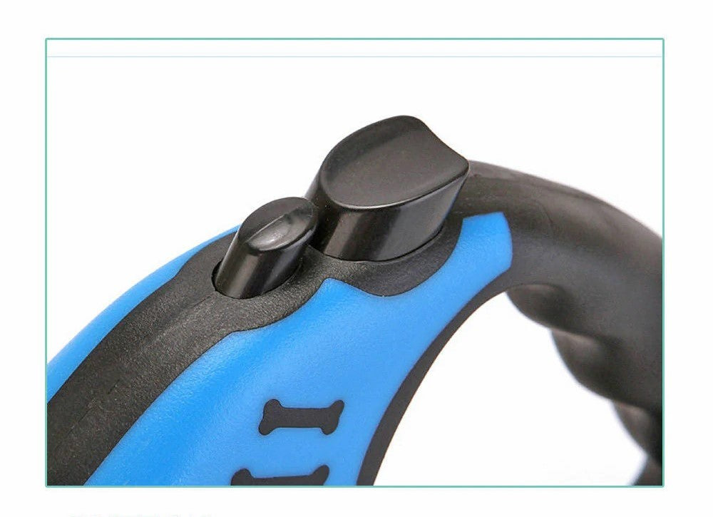 Automatic Retractable Dog Leash - Dual Size Options with Brake & Lock Safety System