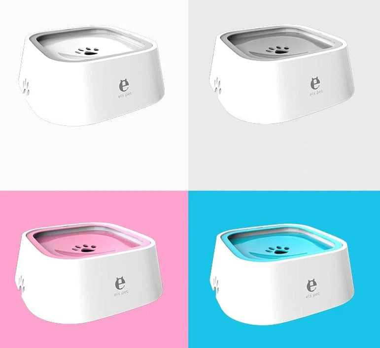 Dog Drinking Water Bowl with Floating Design - Non-Wetting, Non-Skid, Large Capacity
